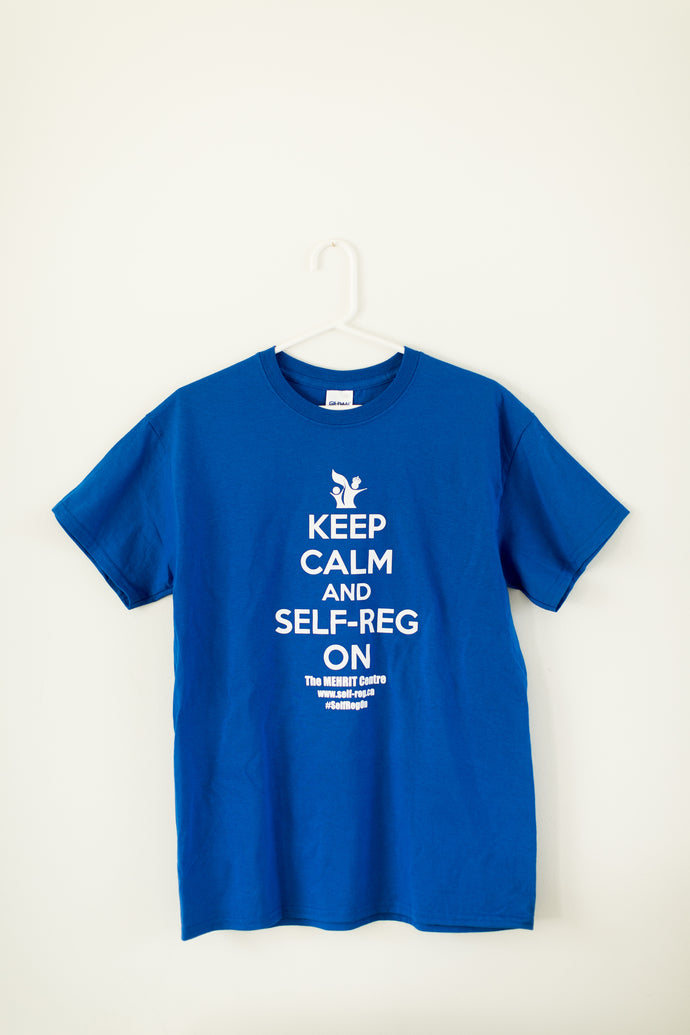 Shanker Self-Reg Keep Calm and Self-Reg On Research T Shirt